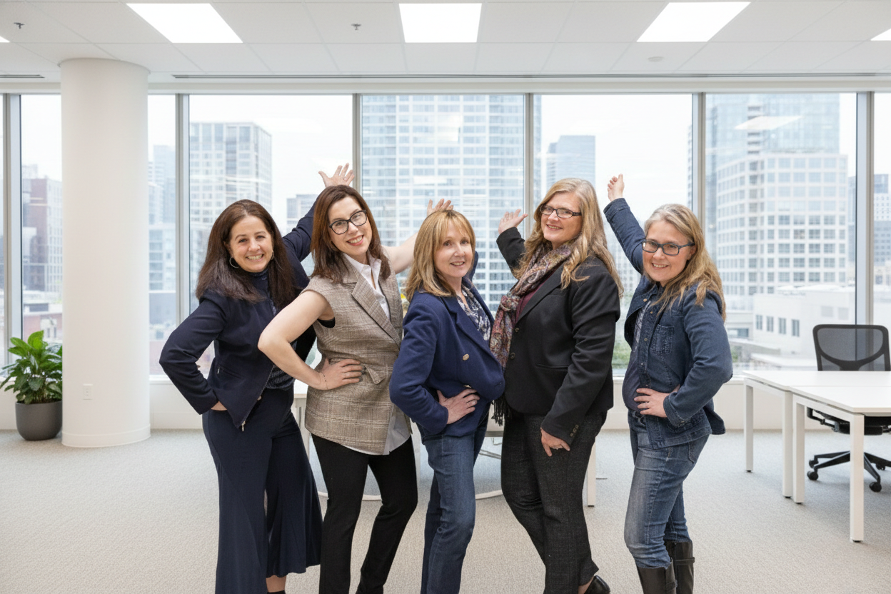 Fractional C-suite leadership team supporting business growth and scalability